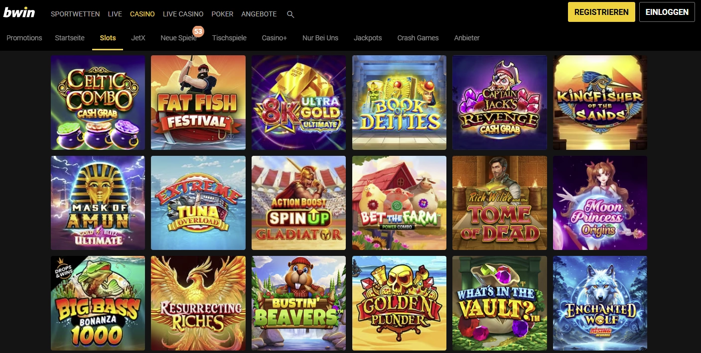 Bwin Casino Spiele